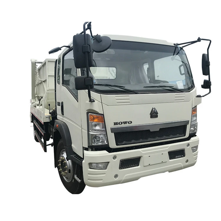 Sinotruk Howo hydraulic garbage rubbish truck price