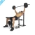 Import SJ-7839 Cheap price Home Gym body building fitness equipment adjustable weight lifting bench with seated leg press from China