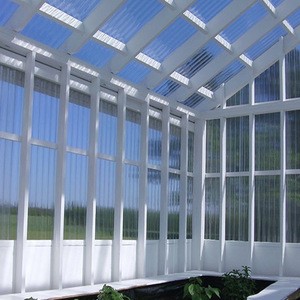 skylight roofing covering UV coated high impact polycarbonate hollow sheets