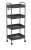 Import Slim Storage Cart 3 Tier Organizers Rolling Utility Cart Slide Out Storage Shelves Mobile Shelving Unit Organizer from China