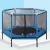 Import Small 6 side trampoline for children with safety net from China