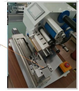 small automatic type stainless steel cable wire flag labeling machine