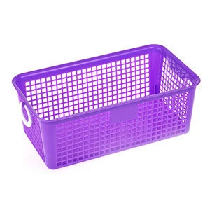 Small plastic storage cheap kitchen baskets for household