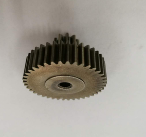 Small stainless steel spur tooth dual gear