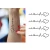 Import SMETA 4 Pillars Audit Factory Custom Eco Friendly Metallic Gold Silver Color Tattoo for Kids from China