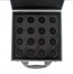 Snooker Billiard Balls Storage Box 2- 1/4 Billiard Pool Balls Carrying Travel Case Accessories