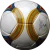 Import Soccer Ball Training Custom LOGO Football Albarr Foundation White football wholesale from Pakistan
