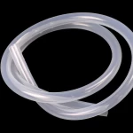 Soft Food Grade Rectangular Thin Rubber Tubing Silicone Tube Medical