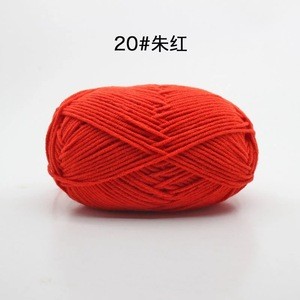 Soft Milk Crochet Cotton Knitting Yarn Baby Yarn Knitting Wool Thick Yarn