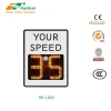 Solar Powered Traffic Sign Electronic Limit Warning Speed Sign the Radar Activates Sign