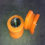 Solid Polyurethane Press- on Tires Wheel for Crown forklift
