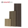 Soundbox purely natural green fiber mixed density acoustic linen Wall Sound Absorption easy to install