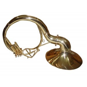 Sousaphone Brass Metal 20&quot; Bb SAI MUSICAL 3 VALVE WITH BAG MOUTH PIECE SHIP FAST