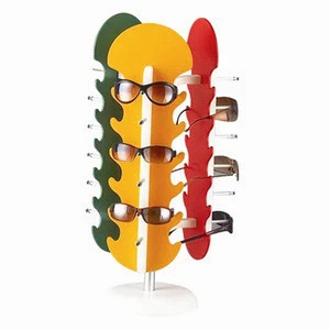 spin colorful acrylic eyewear display