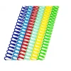 Spirales plastique Coil  6-50mmm colorful  A4 A5 bobine Notebook Binding Spiral Plastic Coil Anneau monofilaire en plastique