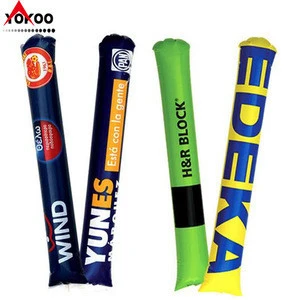 sports noise maker, inflatable clapper sticks, bangbang stick for cheering