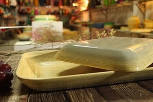 spun bamboo tray, bamboo lacquer tray, laminated bamboo