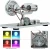 Import Stainless Metal Hot Air Stirling Engine Motor Model Educational Toy Electricity Generator Colorful LED from China