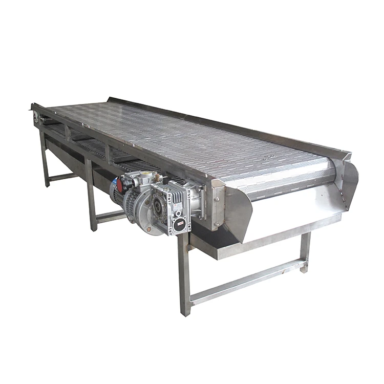 Stainless steel 304 food grade mesh belt conveyor