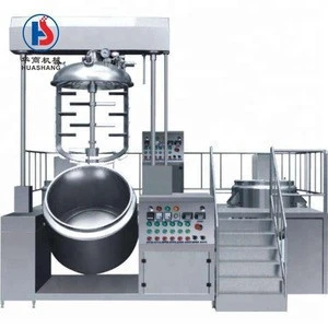 Stainless Steel 304/316L Cosmetic Firming Lotion Making Machine, Vacuum Emulsifying Mixer, Vacuum Emulsifier