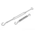 Import Stainless Steel AISI304/316 Open Body Turnbuckles Eye And Hook Construction Turnbuckle 20mm from China