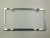 Import Stainless steel car license plate frame auto license plate cover from China