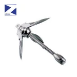 stainless steel folding anchor for boat