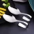 Import Stainless steel seafood spoon cafeteria hot pot supplies hotel tableware seafood spoon sushi creative hook spoon from Pakistan