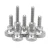 Import Stainless Steel SS304 A2 A4 Kunrled Thumb Screw DIN464 from China