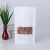 Import Stand up ziplock white kraft paper tea pouch bag for dry food from China