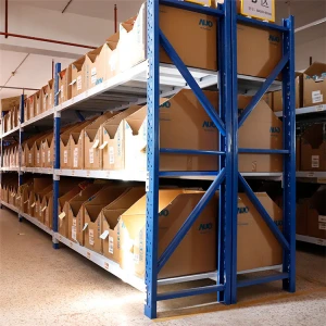 Steel rack multi-level laminate shelf warehouse storage laminate rack