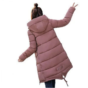 Students Cotton-padded Jacket Winter Parkas 2019 New Women Hooded Coat Plus size Thick Warm Top Slim Girl Long Parkas OKXGNZ2001