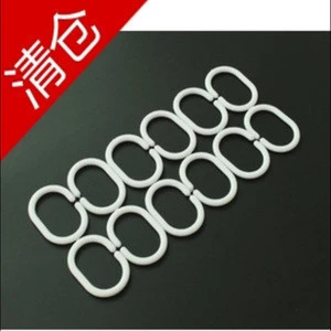 Sturdy C-Shaped Shower Accessories Curtain Hook Plastic Curtain Hooks Curtain Hooks Types