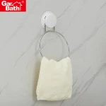 Suction Wall Mount SUS304 Bath Towel Ring Hand Towel Holder Towel Circle Ring