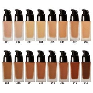 Suitable for oily skin without makeup 2020 latest powder and delicate matte liquid foundation