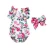 Import Summer Baby clothes Wholesale Chiffon Fabric Boutique Set Girl Baby Romper from China