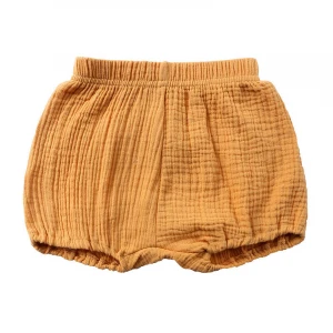 summer boy and girl bloomers casual PP baby pants cotton linen baby shorts