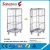 Import supermarket roll cages warehouse logistics storage nesting steel wire mesh roll cage for sale from China