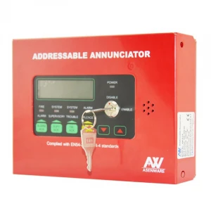 Supplier Addressable fire alarm fire fighting repeater complied with EN54