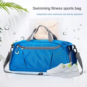 Swimming Training Wet and Dry Separation 56-75L Oxford Portable Travel Bag