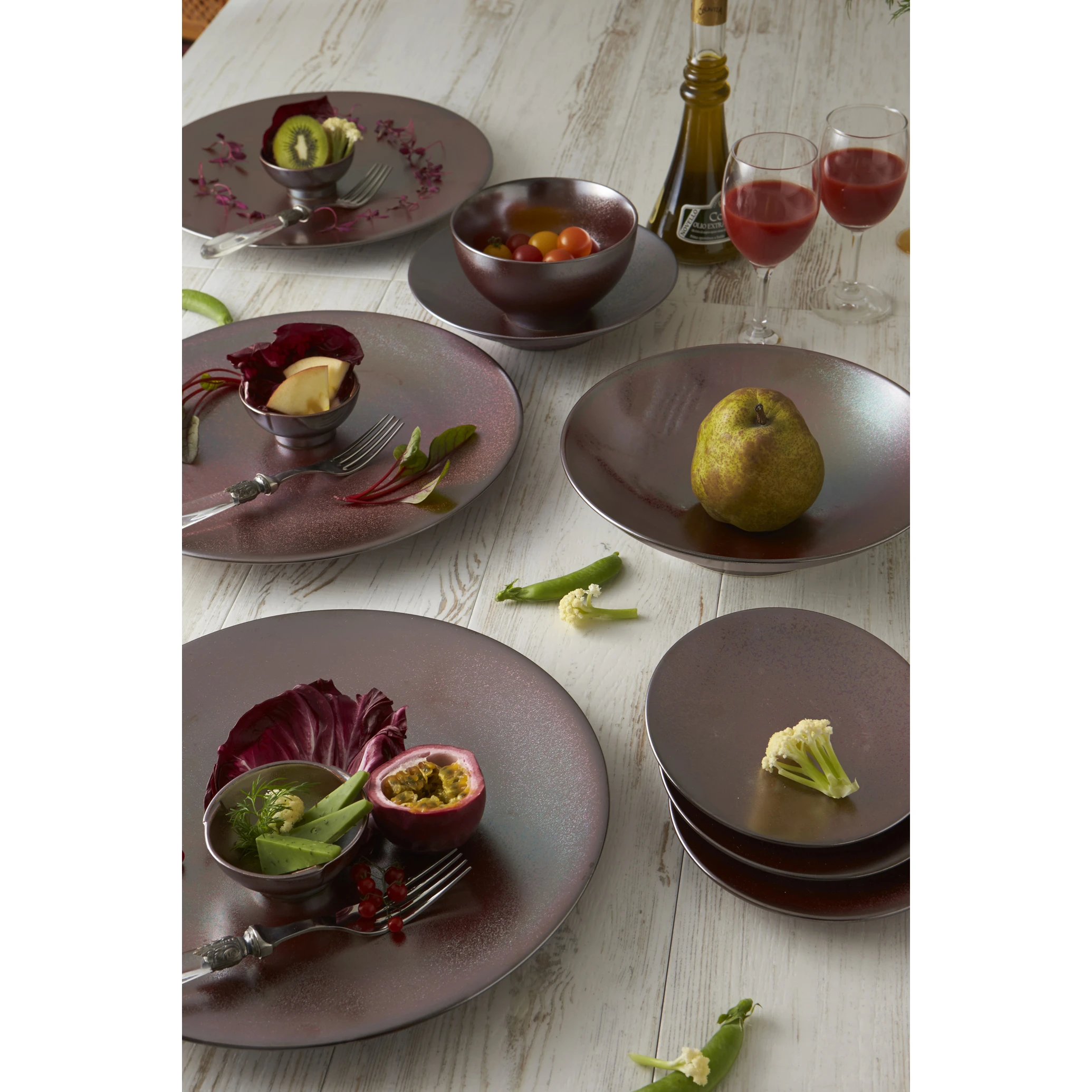 Tableware sustainable serving Japan bowl ceramic porcelain dinnerware set