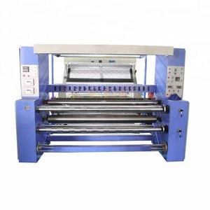 textile slitting machine with fabric slitting and rewinding machine and fabric roll slitting machine