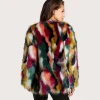 The latest winter ladies clothes designed in 2020, Factory wholesale colorful woman faux fur long coat