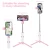Import The manufacturer&#39;s direct bluetooth mini selfie stick phone is used for phones under 6 inches from China