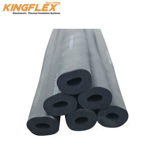 Thermal Insulation And Fireproof Closed Cell rubber foam elastomeric insulation pipe