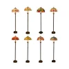 Tiffany Style Vintage Standing Lamps American Retro Hotel Stand stained glass Light Luxury Indoor Floor Lamp Living Room