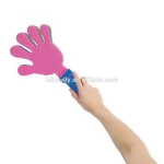 Top Event Supplies Custom Personalized Promotional Advertising Plastic Jumbo Hand Clappers Wholesale for Private Party
