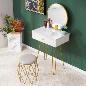 Top Selling High Quality Modern Stylish Bedroom Vanity Mirror Dressing Table