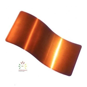 trans copper  Candy&amp;Chrome Alwan powder coating china Wholesale powder coating  high glossy epoxy polyester
