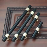 Transparent Acrylic Cupboard Handle and Knobs Dresser Pulls Door  Pull Bathroom Cabinet Handle with furniture component